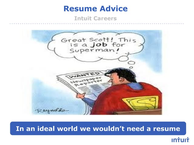Resume Advice That Works - Get in and get noticed!