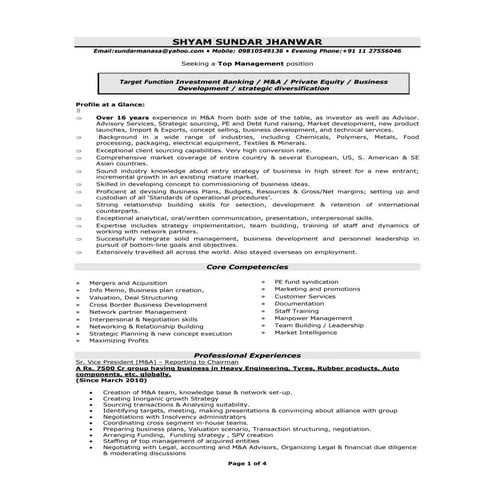 Shyam Sundar profile