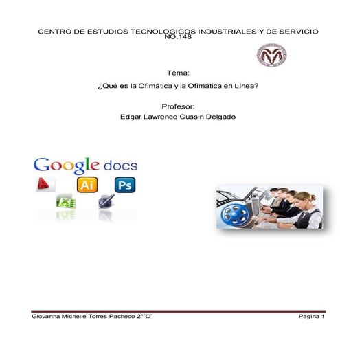 Resumen 1. ofimatica