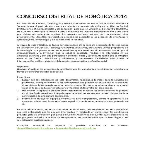 Reto de inscripcion invitacion