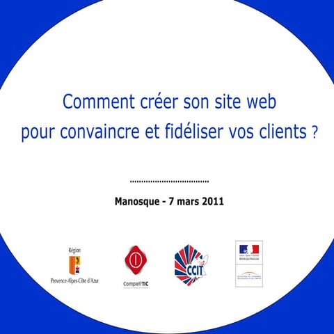 2011 03 07 Convaincre et fidéliser la clientèle en optimisant son site web - ...
