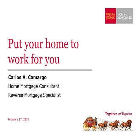 Reverse Mortgage Refinance Presentation