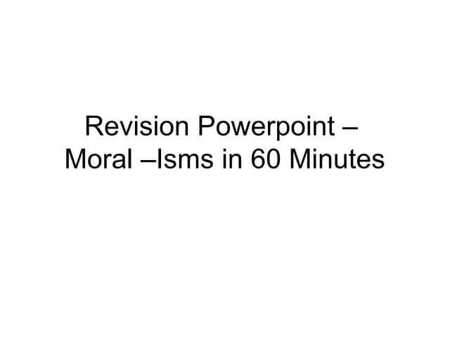Revision Powerpoint