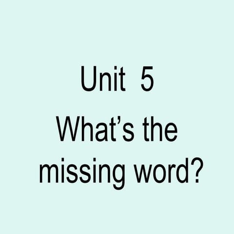 Revision unit 5 simple present vs present continuous