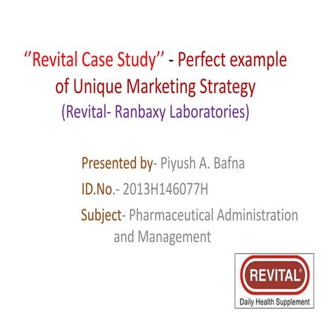 Revital case study