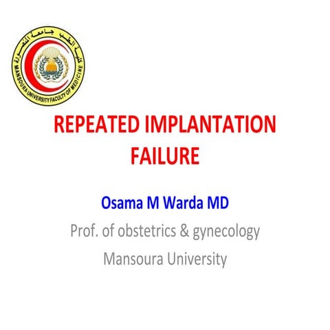 Repeated implantation failure.warda full