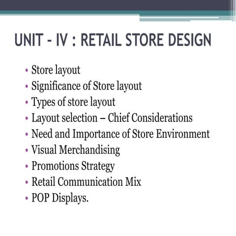 Retail marketing 2