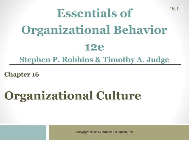 Robbins.culture.revised.ppt16.2014