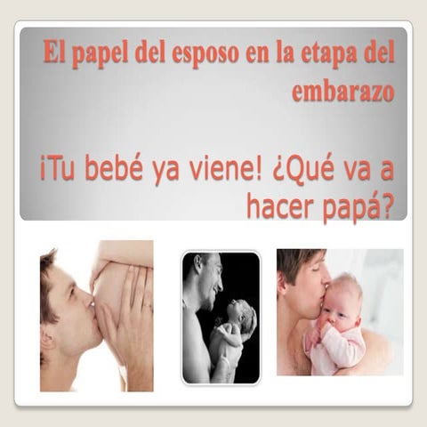 Rol del padre en el embarazo