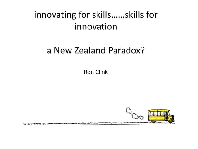 Ron Clink - Chief Policy Analyst, Education System Strategy, Ministry of Educ...