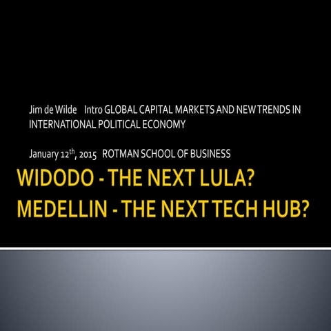 Rotman 2015 opening lecture