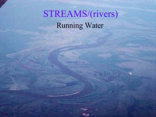 Running Water  Streams Online