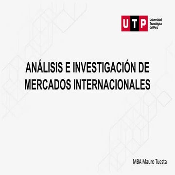 S02 - Formulación del problema y objetivo en la investigación de mercados