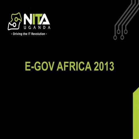 The Development of e-Government in Uganda