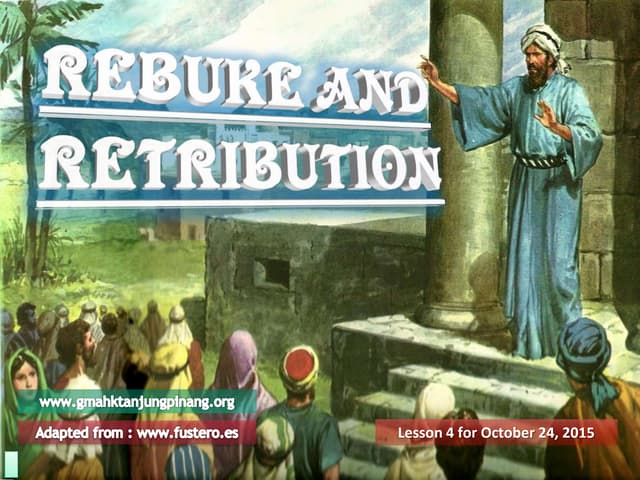 Sabbath school lesson 4, 4th quarter of 2015