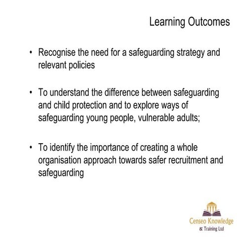 Safeguarding our learners