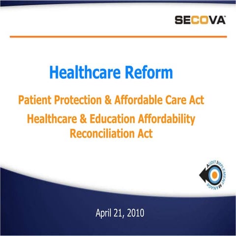 Healthcare Reform SALGBA Presentation