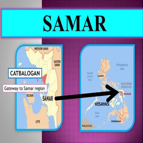 Philippines : Samar's Geography