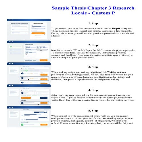 Sample Thesis Chapter 3 Research Locale - Custom P
