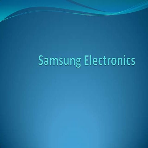 Samsung electronics