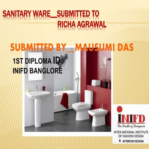 SANITARY WARE 