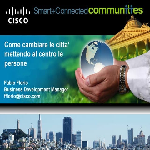 Cisco, Smart Connected Communities a TBIZ2011