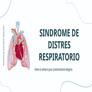 El Síndrome de Distrés Respiratorio (SDR) neonatal.pptx