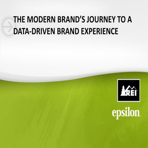 Seamless Customer Experience in the Age of Addressable Media. An REI Journey