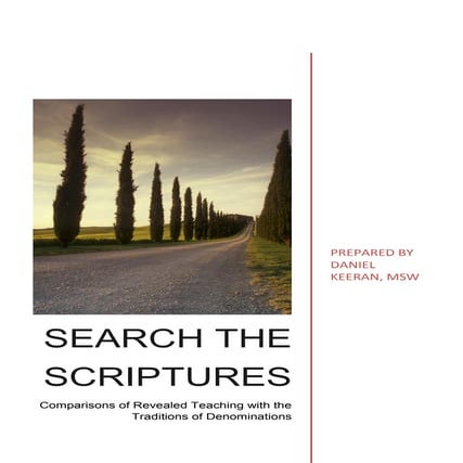 Search the Scriptures