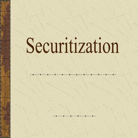 Securitisatio