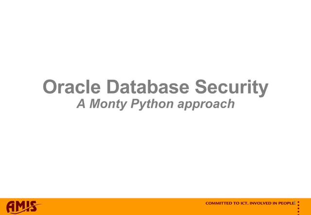 Security - The WLF Principle