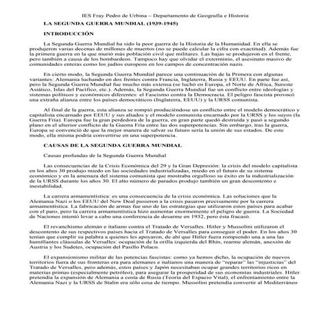 Segunda guerra mundial