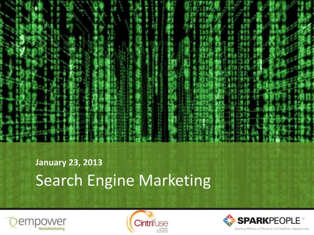 Sem 101 presentation