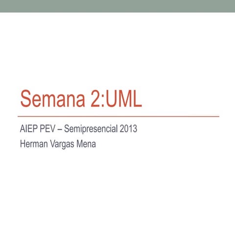 Semana2:UML AIEP PEV