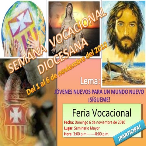 Semana vocacional diocesana