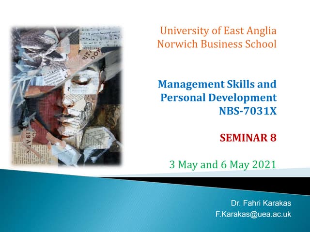 Seminar 8   job applications -  3 may and 6 may 2021