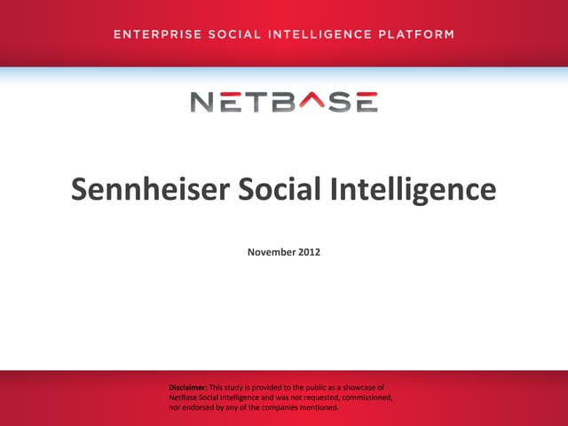 Sennheiser Social Intelligence
