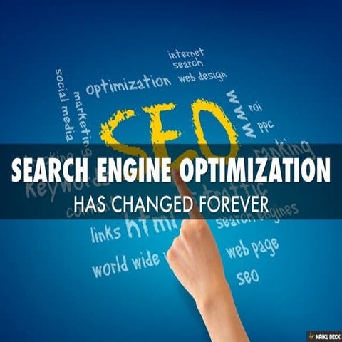 SEO Has Changed Forever