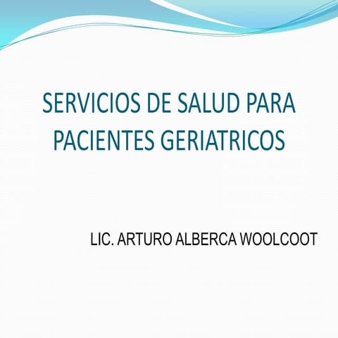 Servicios de salud