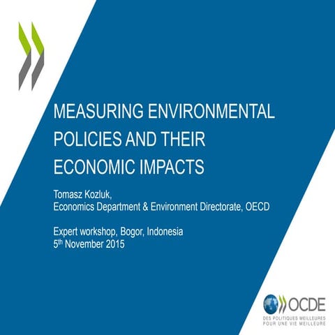 Measuring Environmental Policies and Their Economic Impacts