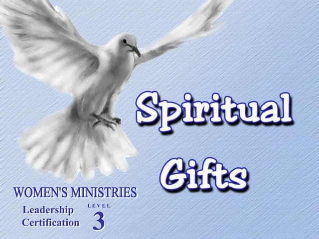 Spiritual Gifts Seminar 