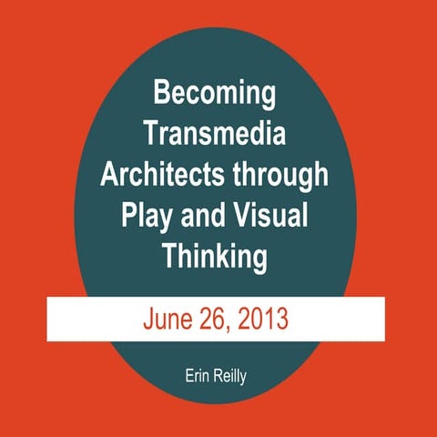 Becoming Transmedia Architects Through Play and Visual Thinking