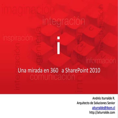 Una mirada en 360° a SharePoint 2010