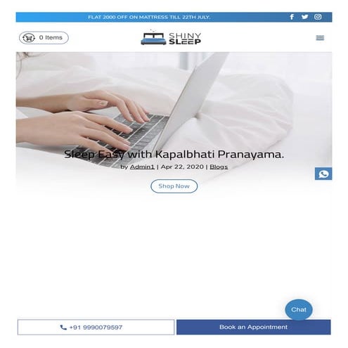 Sleep Easy with KapalbhatiPranayama - Shinysleep