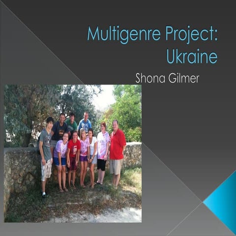 Shona Gilmer Multigenre Project