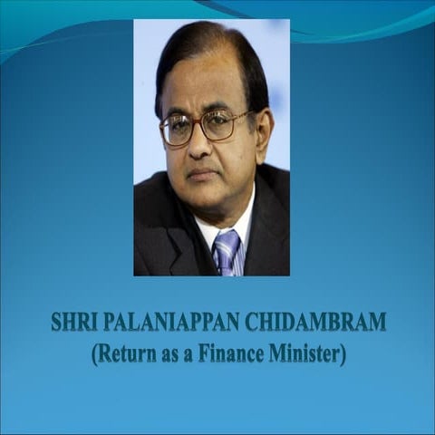 Shri palaniappan chidambram