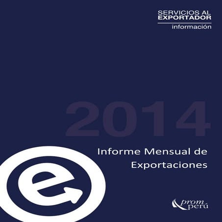 SIICEX - Informe exportaciones 2014