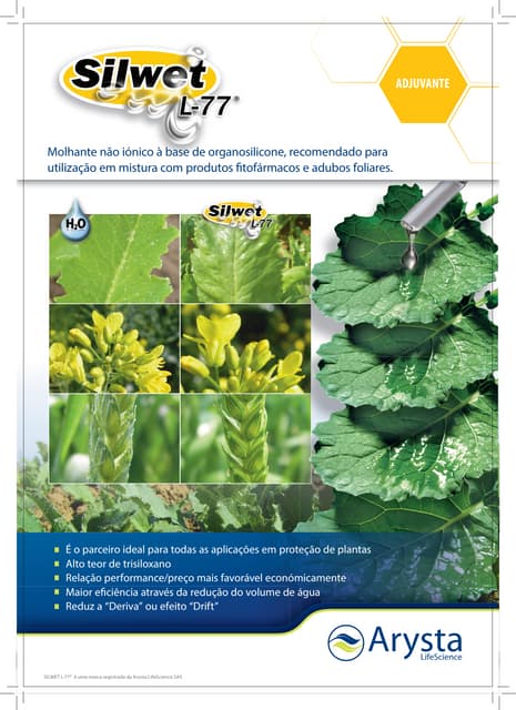 Silwet l 77 folheto