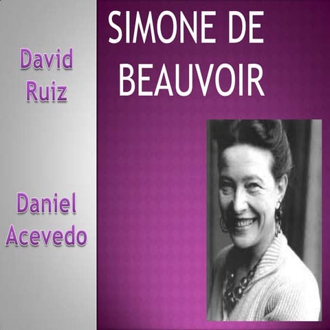 Simone de beauvoir feminismo