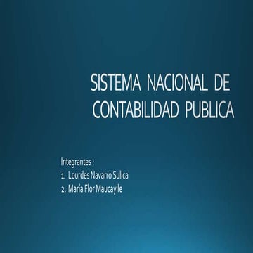 Sistema contabilidad